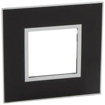  PLATE 2 SQ MOD F-G MI BLACK 