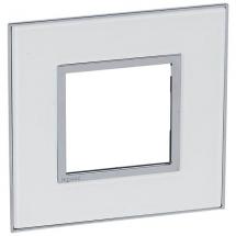  PLATE 2 SQ MOD F-G MI WHITE 