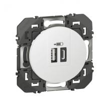  DOOXIE CHARGEUR 2XUSB A+C BLC 