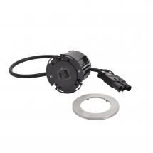  DISQ60 METAL USB A+C CORD WIEL 
