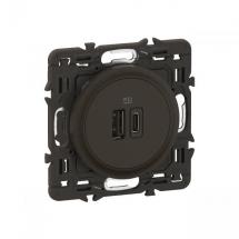  USB A+C 20W PREMONT NOIR 