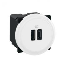  CHARGEUR USB A+C 20W BV FD BLC 