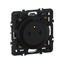  2P+T FB SURFACE +USB C NOIR FD 