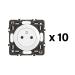  CELIANE 10X2P+T BLANC COMPO 