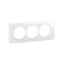  PLAQ 3P ENTR. 57 BLANC EMAILLE 