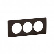  PLAQ 3P ENTR. 57MM NOIR MAT 