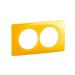  PLAQ 2P ENTR. 57 JAUNE SAFRAN 