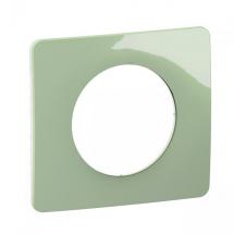  PLAQUE 1 POSTE VERT CELADON 