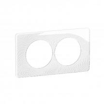  PLAQ 2P ENTR. 57 BLANC RELIEF 