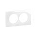  PLAQ 2P ENTR. 57 BLANC RELIEF 