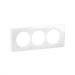  PLAQ 3P ENTR.57MM BLANC RELIEF 