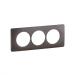  PLAQ 3P ENTR. 57MM GRIS CENDRE 