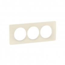  PLAQ 3P ENTR.57MM BLANC AMANDE 