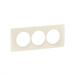  PLAQ 3P ENTR.57MM BLANC AMANDE 