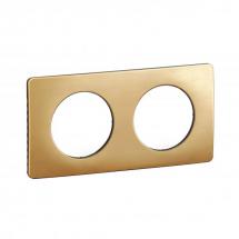  CELIANE PLAQUE 2P LAITON SATIN 