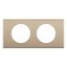  CELIANE PLAQUE 2P NICKEL SATIN 