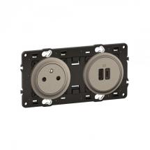  2P+T SURF FB+USB A+C COMPO TIT 