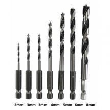  LOT DE 7 MECHES A BOIS (2/3/3/ 