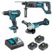  PACK 3 MACHINES SANS FIL 18V 