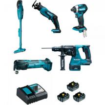  ENSEMBLE DE 5 MACHINES 18 V LI 