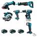  ENSEMBLE DE 6 MACHINES 18 V LI 