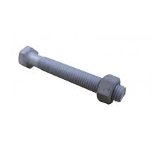  BOULON ACIER GALVANISE 14x100 