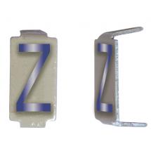  LOT 25 LETTR.Z 6*11 ALU IVOIRE 