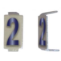  LOT 25 CHIF.2 6*11 ALU IVOIRE/ 
