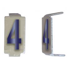  LOT 25 CHIF.4 6*11 ALU IVOIRE/ 