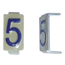  LOT 25 CHIF.5 6*11 ALU IVOIRE/ 
