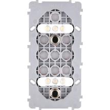  MECA NOIR DV 2 PUSH + 6LED BLC 