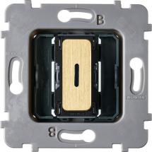  MECA PLAT 1 DUO LED LAITON BRO 