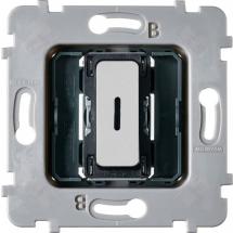  MECA PLAT 1 DUO LED NICKEL SAB 