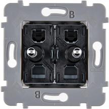  MECA087G 2x PERMUTATEUR ACIER 