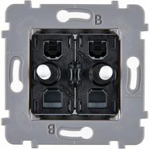  MECA087G 2xPERMUT BLANC 