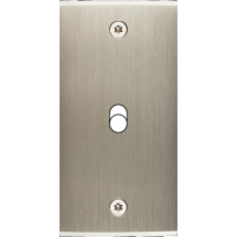  PLAQUE KARO LAITON ACIER BROSS 