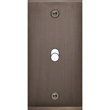  PLAQUE KARO LAITON NICKEL NOIR 