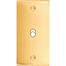  PLAQUE KARO LAITON DORE POUR 1 