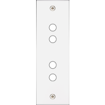  FAC LTC BLANC MAT EL P4 A VIS 