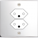  FAC LAIT CHROME S PC CH DBL V 