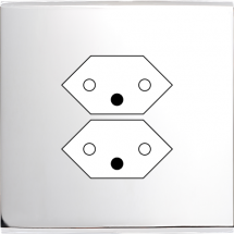  FAC LAIT CHROME S PC CH DBL M 