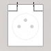  FAC LTE1 BLANC S PC CLAPET M 