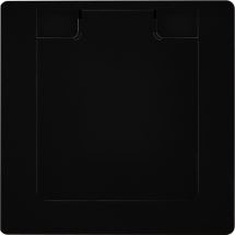  FAC M ALU NOIR MAT S PCK CLAPE 