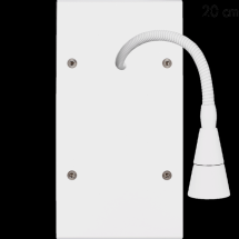  PLAQUE KARO LAITON BLANC MAT D 