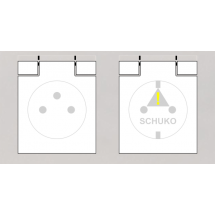  FAC LTE1 BLANC DH 2XPCA CLAPET 