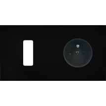  FAC "M" NOIR DH B1 PC SANS VIS 