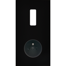  FAC "M" NOIR DV B1 PC SANS VIS 