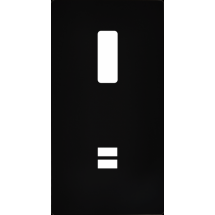  FAC "M" NOIR DV B1  SANS VIS 