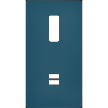  FAC "M" GRIS DV B1  SANS VIS 