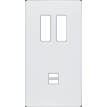  FAC "M" BLANC DV B2  SANS VIS 